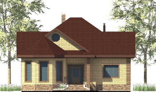 20. Проект дома C-260 Екстерьер Проект дома C-260 - фото 20