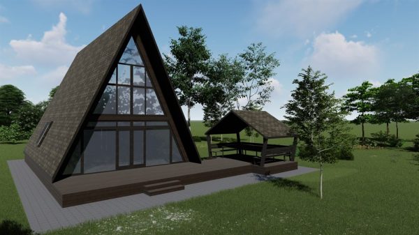 13. Проект дома C-261 Екстерьер Проект дома C-261 - фото 13