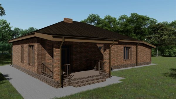 6. Проект дома C-262 Екстерьер Проект дома C-262 - фото 6