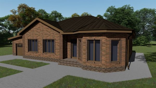 8. Проект дома C-262 Екстерьер Проект дома C-262 - фото 8