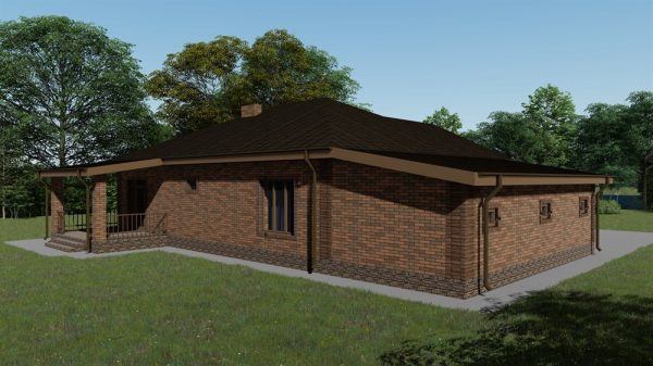 9. Проект дома C-262 Екстерьер Проект дома C-262 - фото 9