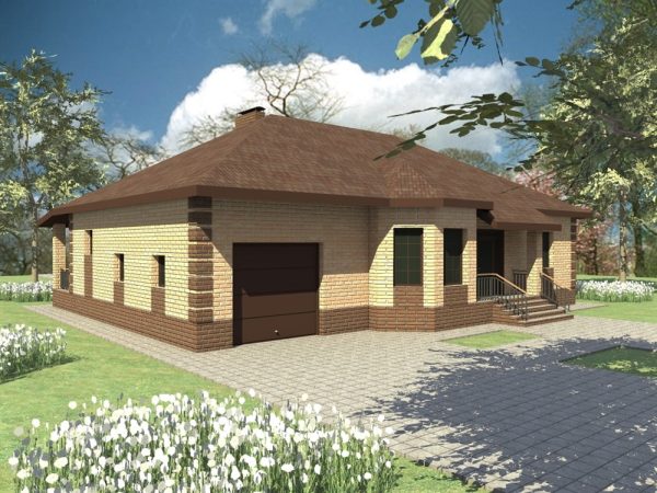 2. Проект дома D-007 Екстерьер Проект дома D-007 - фото 2