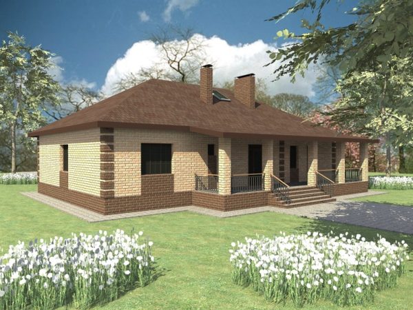 17. Проект дома D-007 Екстерьер Проект дома D-007 - фото 17