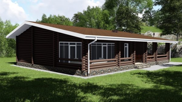 11. Проект дома D-020 Екстерьер Проект дома D-020 - фото 11