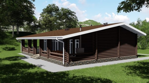 14. Проект дома D-020 Екстерьер Проект дома D-020 - фото 14