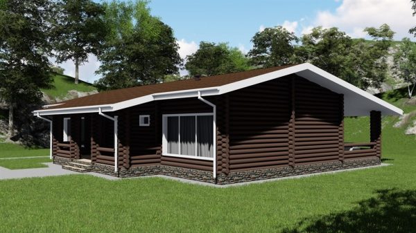 19. Проект дома D-020 Екстерьер Проект дома D-020 - фото 19