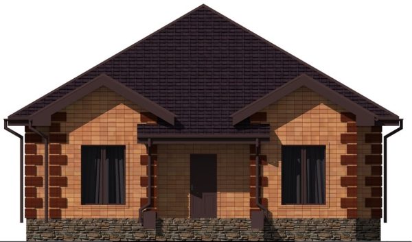 7. Проект дома D-022 Екстерьер Проект дома D-022 - фото 7