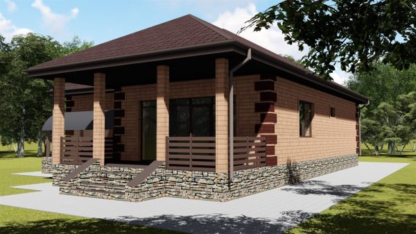 12. Проект дома D-022 Екстерьер Проект дома D-022 - фото 12