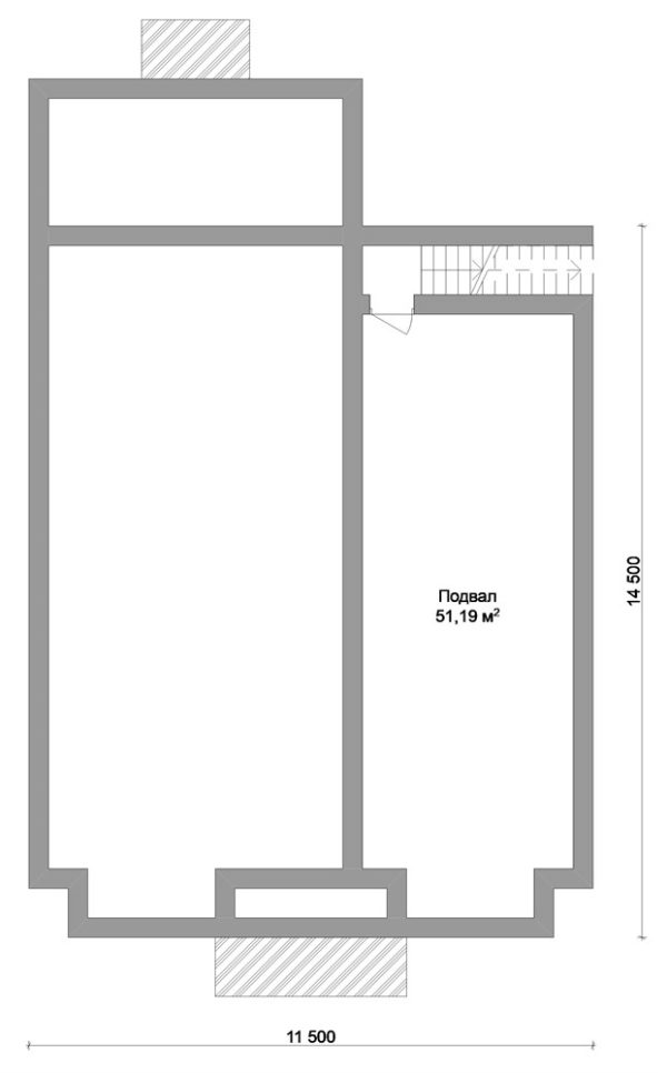 14. Проект дома D-022 Екстерьер Проект дома D-022 - фото 14