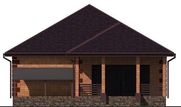 20. Проект дома D-022 Екстерьер Проект дома D-022 - фото 20