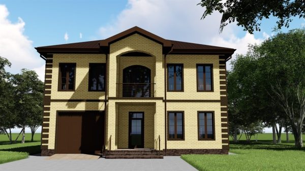 1. Проект дома D-024 Екстерьер Проект дома D-024 - фото 1