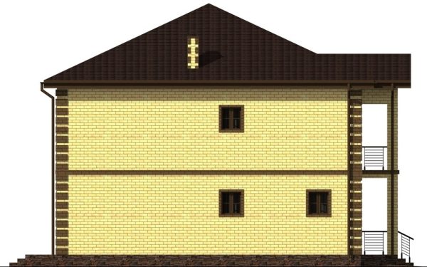 4. Проект дома D-024 Екстерьер Проект дома D-024 - фото 4