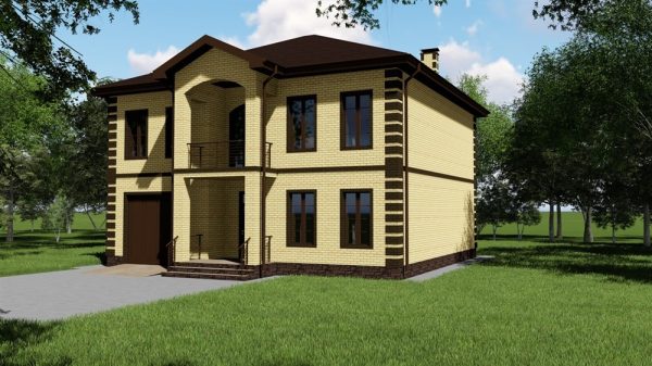 7. Проект дома D-024 Екстерьер Проект дома D-024 - фото 7