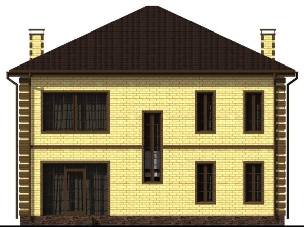 11. Проект дома D-024 Екстерьер Проект дома D-024 - фото 11