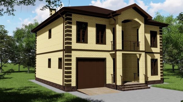 16. Проект дома D-024 Екстерьер Проект дома D-024 - фото 16