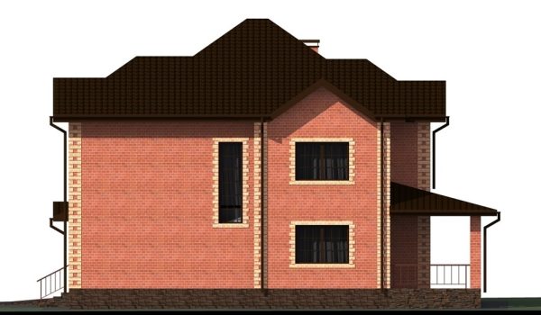 11. Проект дома D-026 Екстерьер Проект дома D-026 - фото 11