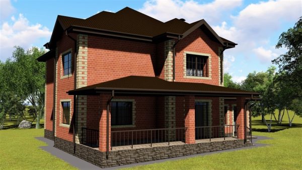 13. Проект дома D-026 Екстерьер Проект дома D-026 - фото 13