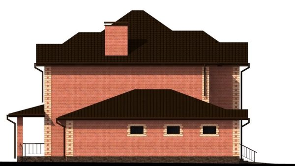 15. Проект дома D-026 Екстерьер Проект дома D-026 - фото 15