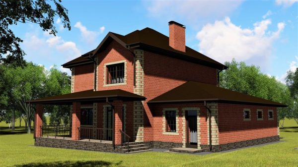 16. Проект дома D-026 Екстерьер Проект дома D-026 - фото 16