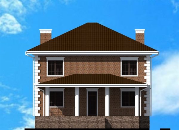 5. Проект дома D-027 Екстерьер Проект дома D-027 - фото 5