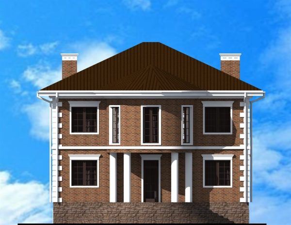 12. Проект дома D-027 Екстерьер Проект дома D-027 - фото 12