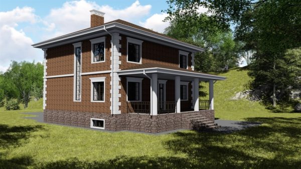 13. Проект дома D-027 Екстерьер Проект дома D-027 - фото 13