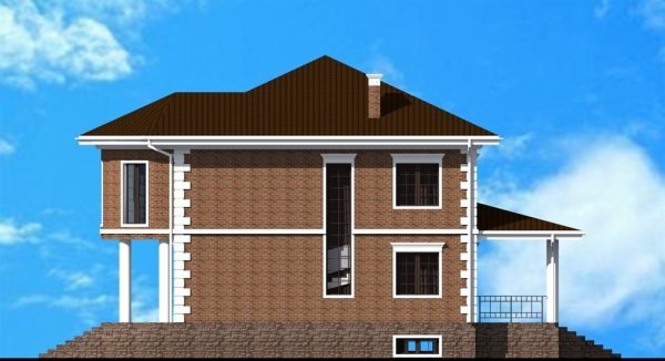 17. Проект дома D-027 Екстерьер Проект дома D-027 - фото 17