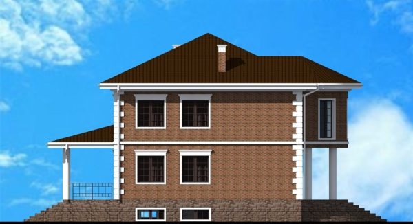 19. Проект дома D-027 Екстерьер Проект дома D-027 - фото 19