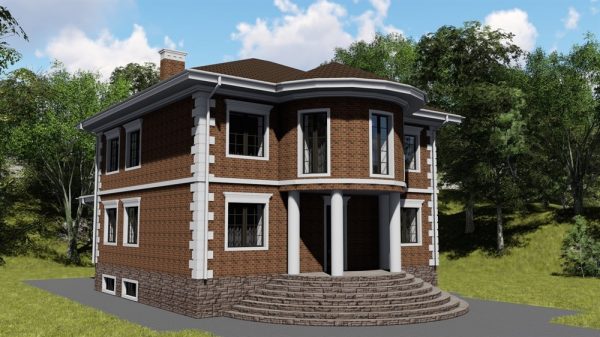 22. Проект дома D-027 Екстерьер Проект дома D-027 - фото 22