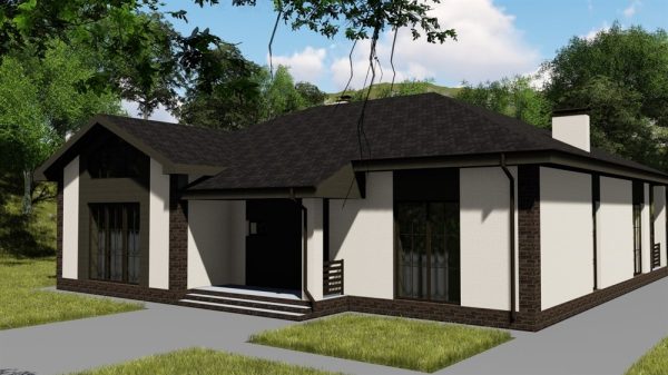 13. Проект дома D-028 Екстерьер Проект дома D-028 - фото 13
