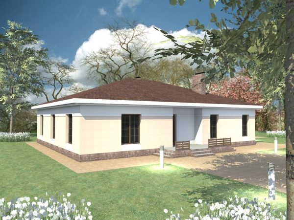 6. Проект дома D-041 Екстерьер Проект дома D-041 - фото 6