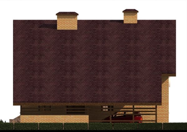 2. Проект дома D-081 Екстерьер Проект дома D-081 - фото 2