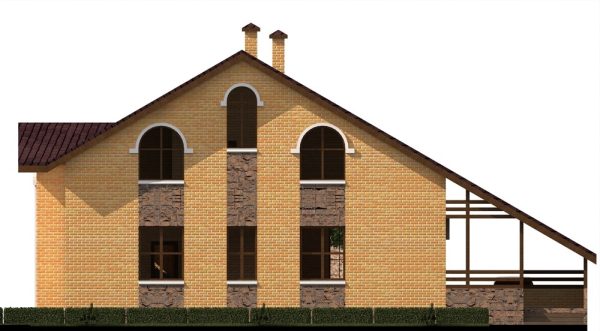 16. Проект дома D-081 Екстерьер Проект дома D-081 - фото 16