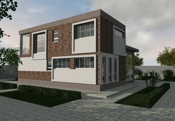 13. Проект дома D-083 Екстерьер Проект дома D-083 - фото 13