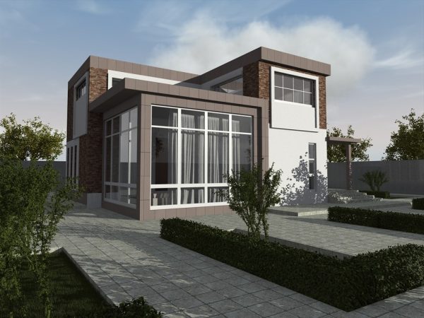 14. Проект дома D-083 Екстерьер Проект дома D-083 - фото 14