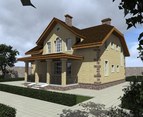 10. Проект дома D-086 Екстерьер Проект дома D-086 - фото 10