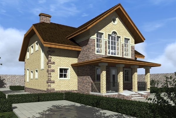 15. Проект дома D-086 Екстерьер Проект дома D-086 - фото 15