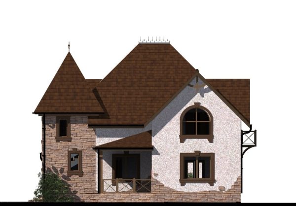 1. Проект дома D-096 Екстерьер Проект дома D-096 - фото 1