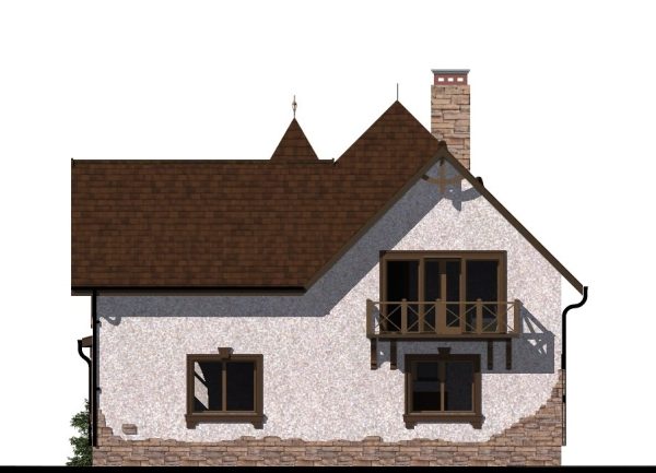 6. Проект дома D-096 Екстерьер Проект дома D-096 - фото 6