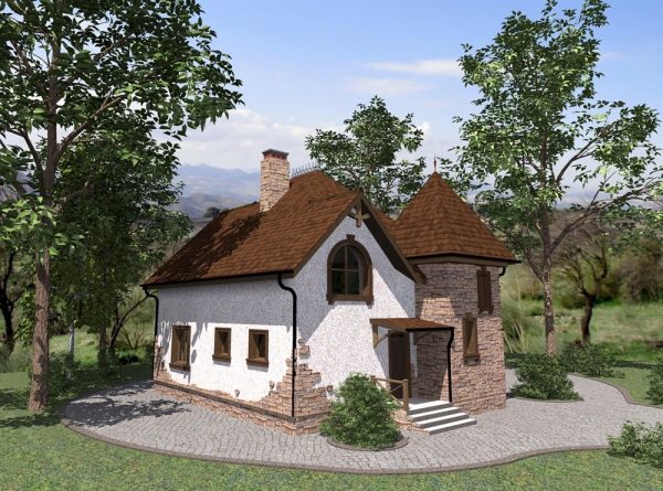 7. Проект дома D-096 Екстерьер Проект дома D-096 - фото 7