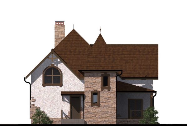 16. Проект дома D-096 Екстерьер Проект дома D-096 - фото 16