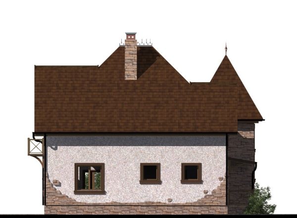 18. Проект дома D-096 Екстерьер Проект дома D-096 - фото 18