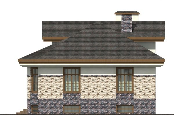 2. Проект дома D-097 Екстерьер Проект дома D-097 - фото 2