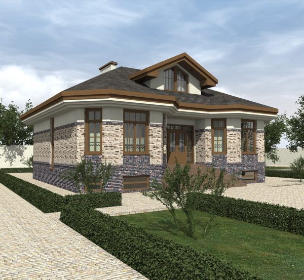 4. Проект дома D-097 Екстерьер Проект дома D-097 - фото 4