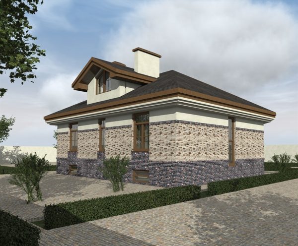 6. Проект дома D-097 Екстерьер Проект дома D-097 - фото 6