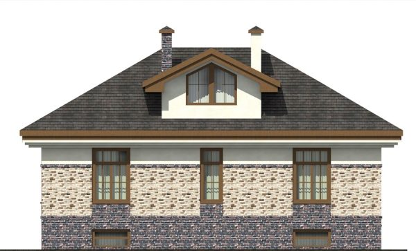 16. Проект дома D-097 Екстерьер Проект дома D-097 - фото 16