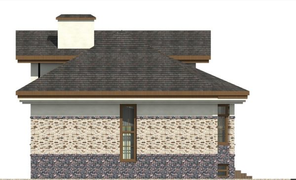 20. Проект дома D-097 Екстерьер Проект дома D-097 - фото 20