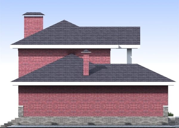 14. Проект дома D-098 Екстерьер Проект дома D-098 - фото 14