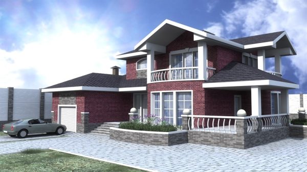 18. Проект дома D-098 Екстерьер Проект дома D-098 - фото 18