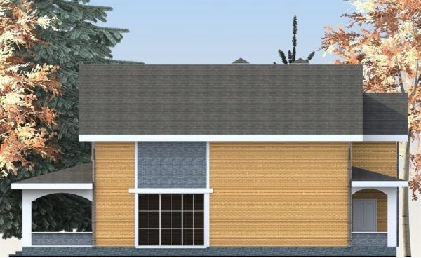 16. Проект дома D-102 Екстерьер Проект дома D-102 - фото 16